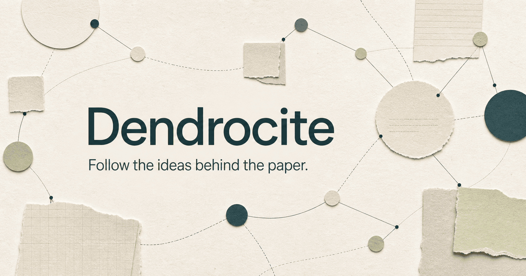 Dendrocite research map collage